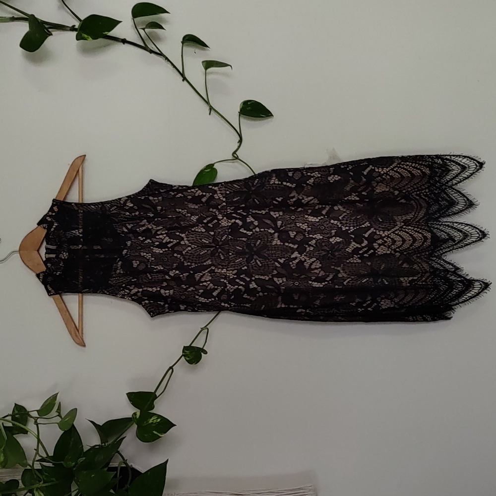 Xhilaration Black Lace Dress